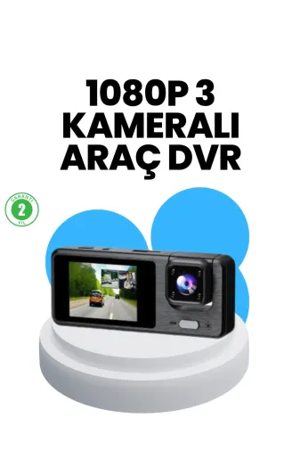 Hafk HFK-MMEYTDXUCZQ301KAMERA-3 Mey İthalat® Geri Görüş Monitörlü Araç Kamerası | 2 İnç Ekran, Hareket Algılama