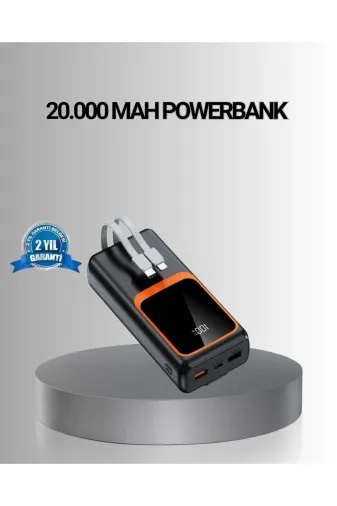 Hafk HFK-MMEYTDXUCZZZ20.000POWERHIZLI Mey İthalat® Powerbank 20000 Mah Yüksek Kapasiteli Ve 22.5W Hızlı Şarj Destekli