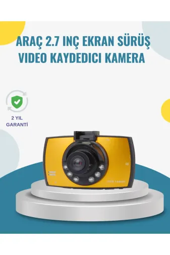 Hafk HFK-MMEYTDXUCZZZCAMCORDERARAKAMERA Mey İthalat® Araç İçi Hd Dvr Kamera G Sensor Ve Hareket Algılama Özellikli