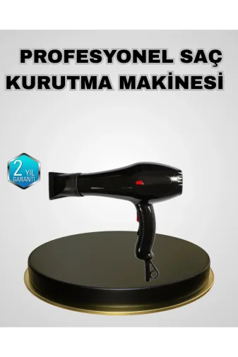 Hafk HFK-MMEYTDXUUCZZZFNMAKNES-1 Mey İthalat® Profesyonel 2200W Fön Makinesi Soğuk Sıcak Üflemeli İki Kademeli