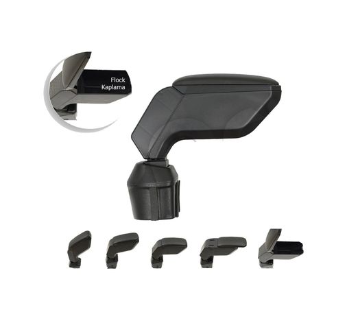 Hasbeeparts 0002P17527 Nissan Juke Araca Özel Kol Dayama Kolçak Siyah 2010+ Sonrası Uyumlu Pnd