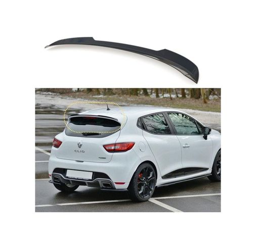 Hasbeeparts 122395675 Renault Clio 4 Boyalı Bagaj Üstü Spoiler 2013-2020 Arası Uyumlu