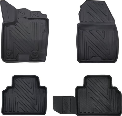 Hasbeeparts 124838084 Ford Courier Premium Havuzlu Oto Paspas 2014-2023 Arası Uyumlu