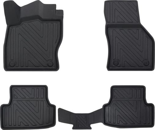 Hasbeeparts 126037130 Seat Ateca Premium Havuzlu Oto Paspas 2016 Sonrası Uyumlu