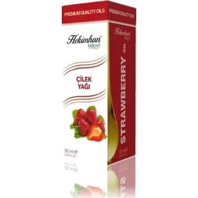 Hekimhan Bitkisel Çilek Yağı 20 ml