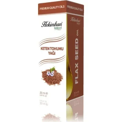 Hekimhan Bitkisel Keten Tohumu Yağı 20 ml