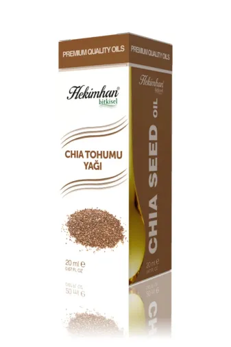 Hekimhan Hekimhhn113 Chia Tohumu Yağı, Bitkisel Yağ, Organik Yağ, 20 Ml