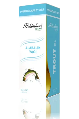 Hekimhan Hekimhhn169 Alabalık Yağı, Bitkisel Yağ, Organik Yağ, 50 Ml