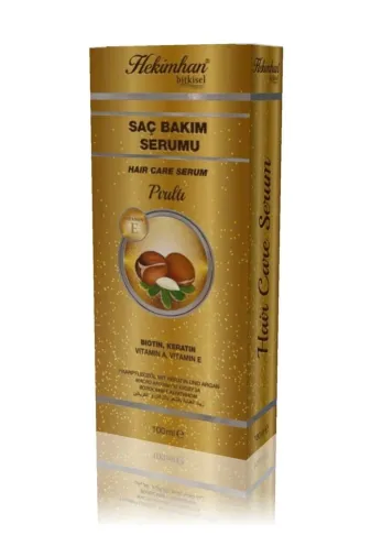 Hekimhan hkasbs125ml-3 Keratin Ve Arganlı Saç Bakım Serumu 125 Ml 3 Adet