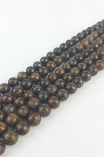 Helsinki Accessories HLSK-DGTD107 Bronzit Doğal Taş 8 Mm 1 Dizi Helsinki