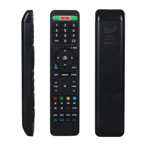 Hey Hiremco Turbo 4k Netflix Youtube Tuşlu Hd Uydu Kumandası