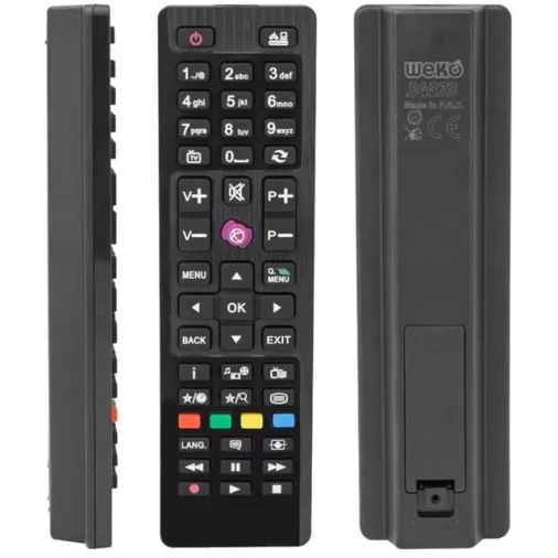 Hey Vestel-seg-regal Rc4849 Rm-l260 Mini Mor Tuşlu Lcd Led Tv Kumanda (40136=34373)