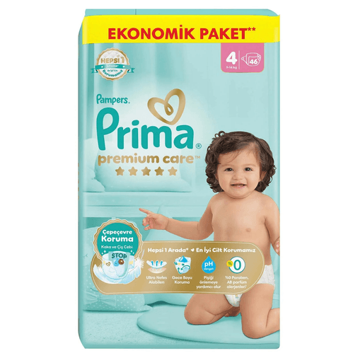 HGJHGG800KGHJH Prima Pc Ekonomik 4 Beden, 46 Adet
