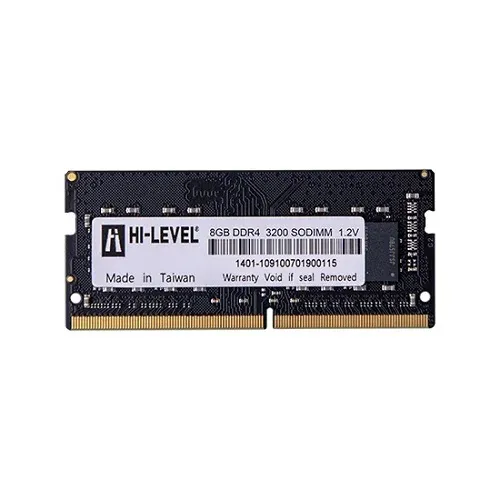 HI-LEVEL 8GB DDR4 3200Mhz Notebook Ram HLV-SOPC25600D4/8G (1.2V)
