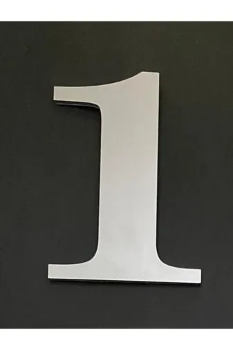 Hırdavat GEN113-1 No 1 Kendinden Yapışkanlı Kapı Numarası 13 Cm