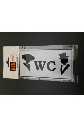 Hırdavat GEN608 Wc Tuvalet 8X15 Cm Yönlendirme