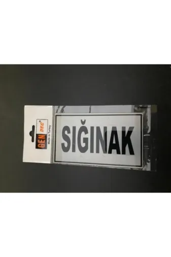 Hırdavat GEN623 Sığınak Yönlendirme Levha