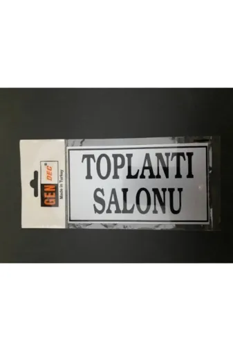 Hırdavat GEN632 Yönlendirme Toplantı Salonu 8X15 Cm