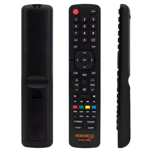 Hiremco Turbo V8d+ Uydu Alıcı Kumandası