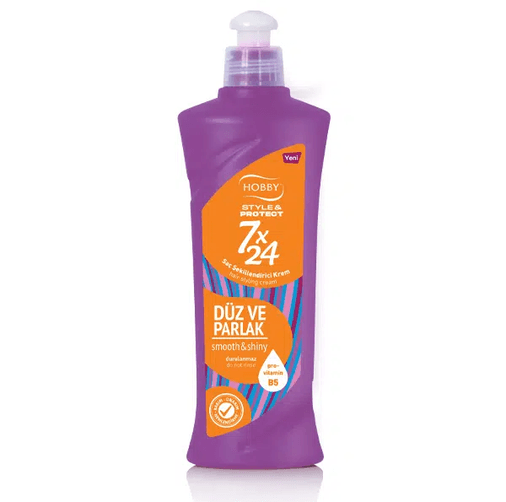 HOBBY FT107250 S&p Saç Şekillendirici Krem 7X24 - Düz Ve Parlak Saçlar 250 Ml