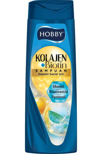 hobbymentol35 Hobby Kepekli Saçlar Için Şampuan Kolajen Mentol&pantenol 480 Ml
