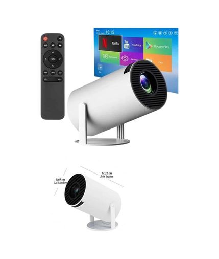 Hobibahçem 125044269 Mey İthalat Sinema Projektörü Android Hdmı Usb Wifi Ses Çıkışlı Ayaklı Projeksiyon Taşınabilir