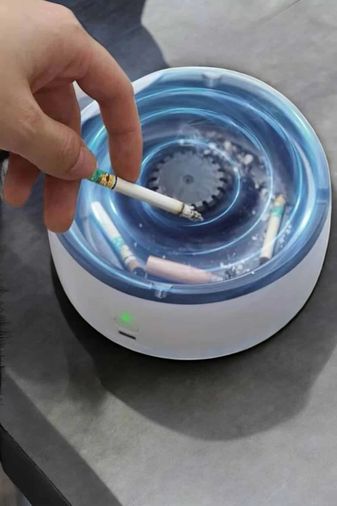 Hobibahçem 125864789 Mey İthalat Elektronik Küllük Duman Giderici Hava Temizleyici