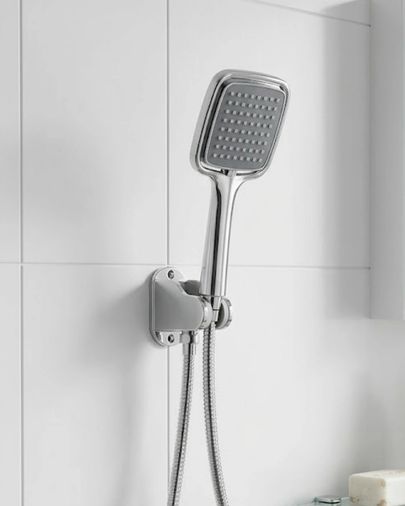 Hobibahçem MEYTDUCZZZDUŞSETİSİYAH-BLMY Mey İthalat Siyah Duş Seti El Duşu Başlığı Spiral Hortum Ve Duvar Askısı Banyo Duş Seti Acı - Portakal