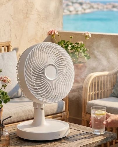 Hobibahçem MEYTDUCZZZSF7733VANTİLATÖR-2-BLMY Mey İthalat 2200 Rpm Mini Masaüstü Vantilatör Sessiz Ve Güçlü Hava Akışlı Fan