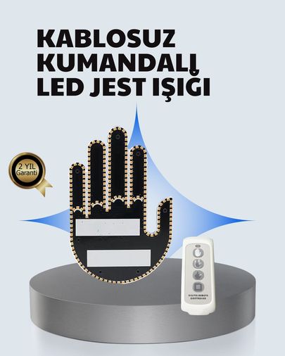 Hobibahçem MEYTDXUCZUZAKTANKUMANDALIELLLLL-4-BLMY Mey İthalat Uzaktan Kumandalı Çok Fonksiyonlu Araç Led Işığı Çok Renkli