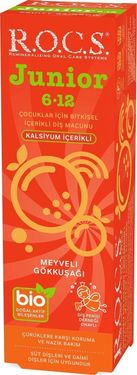 Hobibahçem MEYXT356126-00008_R2138-BLMY Mey İthalat .junior Diş Macunu 6-12 Yaş 60 Ml Meyveli Gökkuşağı Acı - Portakal