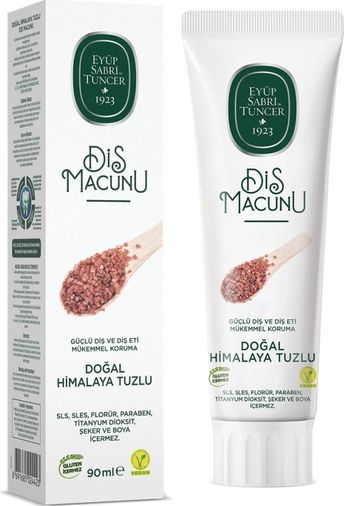 Hobibahçem MEYXT356304-00011_R2237-BLMY Mey İthalat Doğal Diş Macunu 90 Gr Himalaya Tuzlu Acı - Portakal
