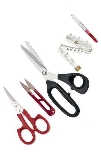 hodbehod 62346019 Plastik Saplı 11 No 28 Cm Kumaş Kesim Makası Set Jpt-11