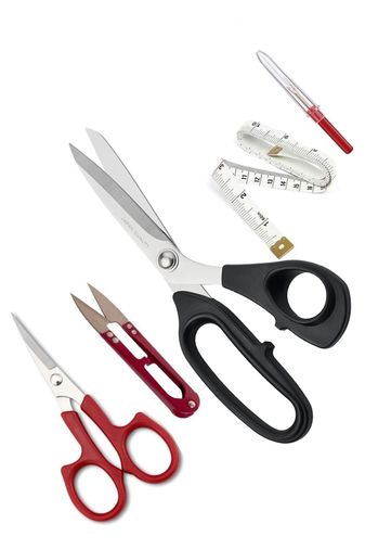 hodbehod 62346381 Plastik Saplı 12 No 30.50 Cm Kumaş Kesim Makası Set Jpt-12