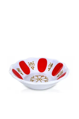 HomaTrade ST02696 **(12Adet)** Imka Ince Melamin Çay Tabağı| New Year