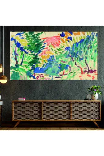 HOMEARTHS SDTABLO00008 Sanatsal Dekoratif Duvar Tablosu