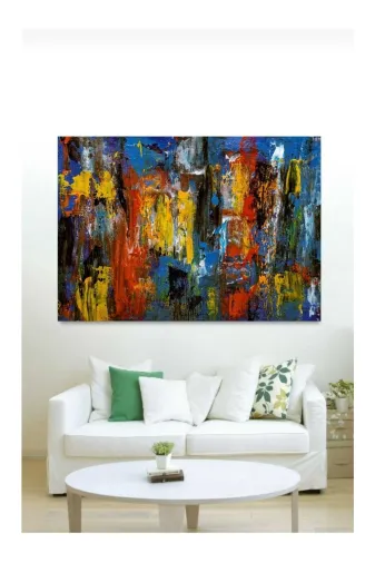 HOMEARTHS SDTABLO0035 Sanatsal Dekoratif Duvar Tablosu