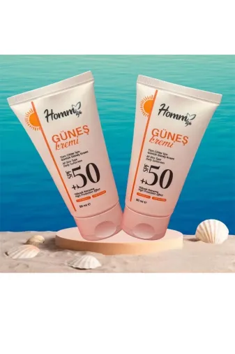 Homm Life 770 Homm Bitkisel Güneş Kremi 2 Adet