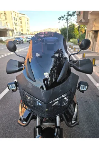 Honda Varadero XL 1000 Ön Cam 2004-2011 Model 48cm Siyah Renkli 4mm
