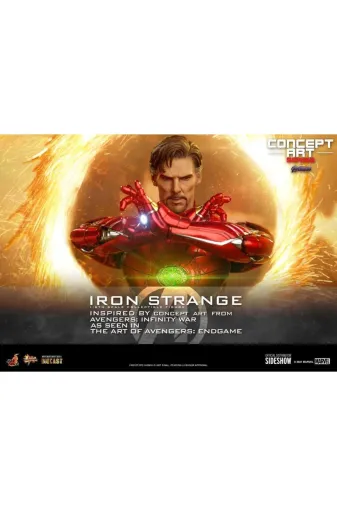 Hot Toys Iron Strange Diecast Sixth Scale Figure - 908905 - Mms606 D41 - Marvel Comics / The Avenger