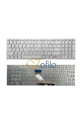 HP 2304241750710 Pavilion 15-Da2013Nt (9Cj06Ea) Notebook Klavyesi (Silver, Gri Tr)