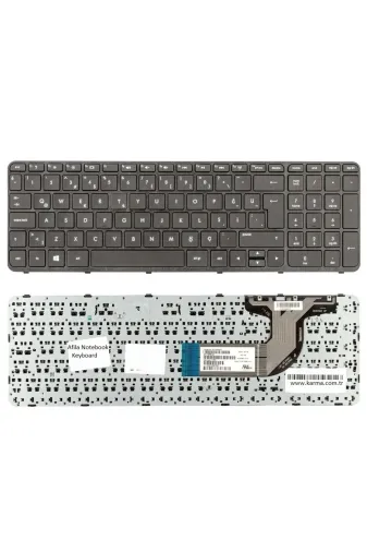HP NK-KR30348Ç…ZY1..12 15-E072St E1U12Ea 15-E073St E3Z94Ea Klavyesi (Siyah Tr)