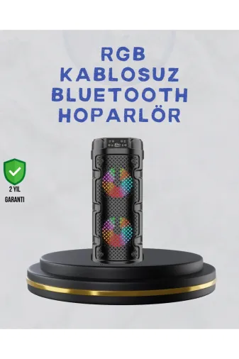 Hsc bilişim klt8912733130546 Bluetooth 5.0 Destekli Yüksek Ses Kaliteli Hoparlör