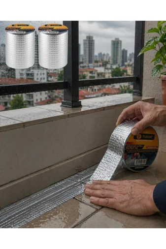 Hsc bilişim klt8912733363265 2 Li Set Çok Amaçlı Tamir Bandı Çatı Pvc Boru İzolasyon Bandı