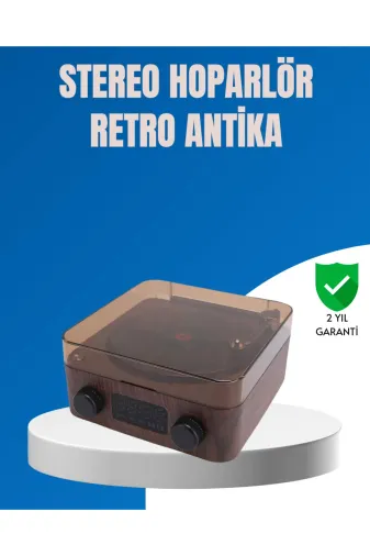 Hsc bilişim klt8912733446968 Stereo Bluetooth Hoparlör – Gece Lambalı Ve Saat Göstergeli
