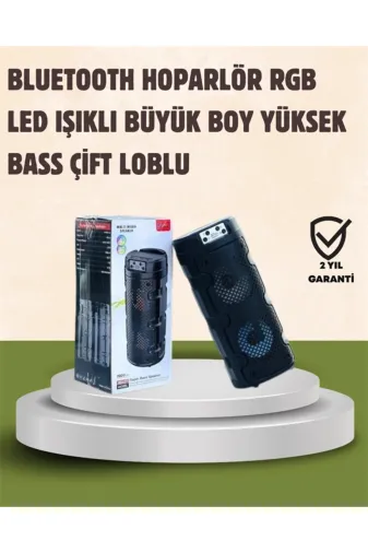 Hsc bilişim klt8912733474121 Kompakt Tasarım, Yüksek Ses Performansı – Çoklu Giriş Seçenekli Kablosuz Hoparlör (Bluetooth, Usb, S
