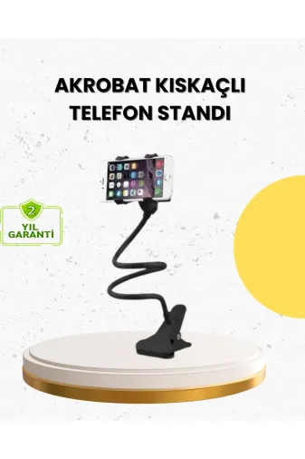 Hsc bilişim klt8912733547252 Masa Ve Araç İçi Kullanıma Uygun Akrobat Telefon Tutucu
