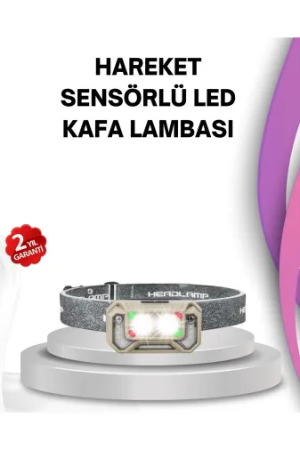 Hsc bilişim klt8912733651645 El Sallama Sensörlü Led Far Ayarlanabilir Işık Açısı