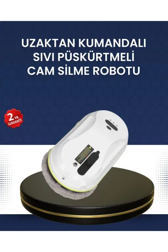 Hsc bilişim klt8912733766899 Çift Diskli Güvenli Otomatik Cam Silme Robotu