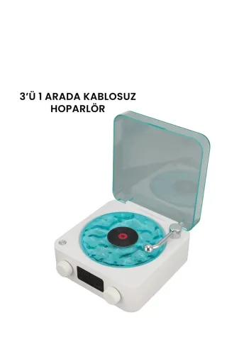 Hsc bilişim klt8912733814811 Kablosuz Bluetooth Hoparlör Mavi